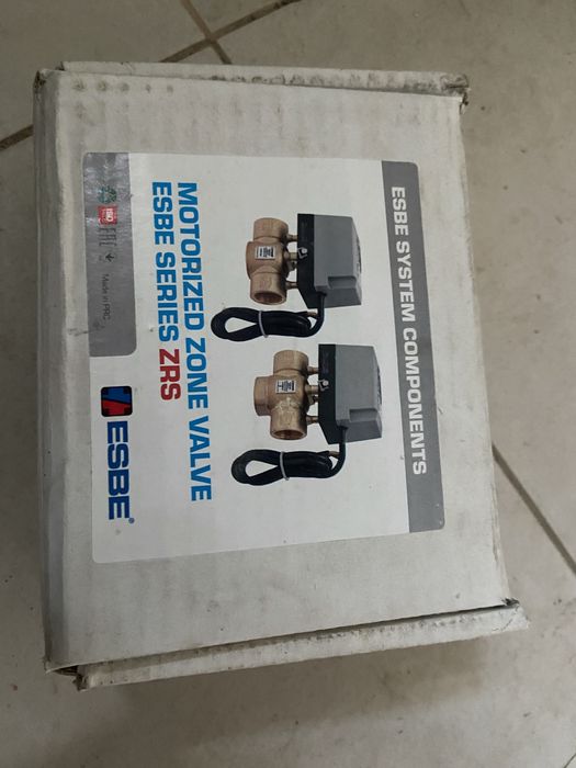 Двоходовий моторизований клапан ESBE ZRS230 Rp 1 DN25 kvs 5,7