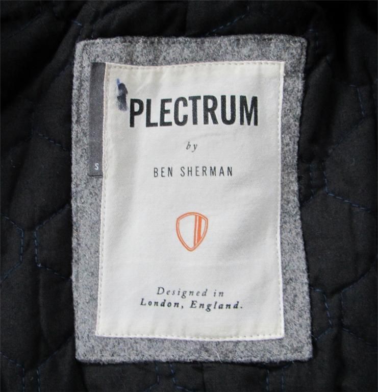 Ben Sherman Plectrum пальто куртка вовняна оригінал S-M