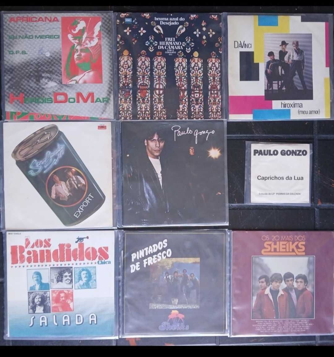 Vinil : GNR.UHF , Rui Veloso. Delfins, Trovante, Frodo, Rádio Macau..)