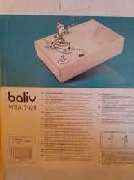 Umywalka nablatowa baliv WBA 7020 wymiary 52/36/12 cm