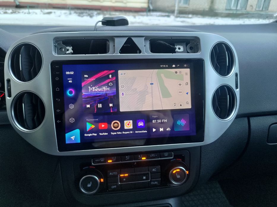 Магнитола vw tiguan 2006-2016, android, gps, usb, bluetooth 
OS Androi