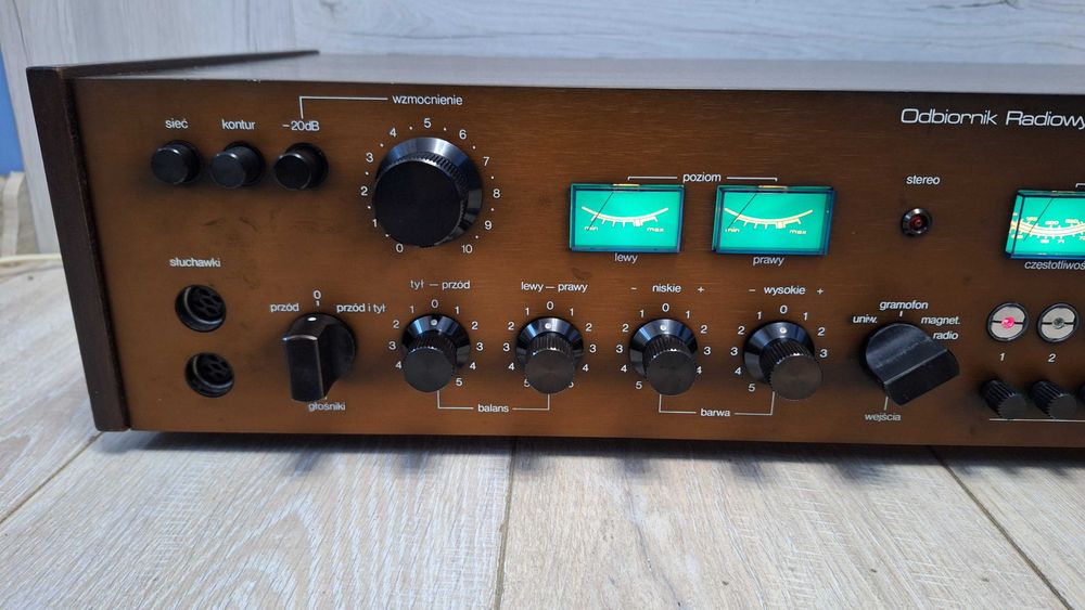 Unitra Amplituner Radmor 5102 Brązowy ! 80 Rok ! PO SERWISIE ! OKAZJA!