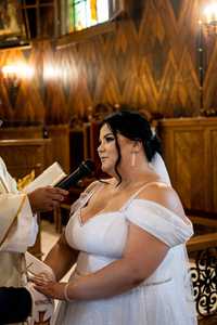 Suknia ślubna szyta na miarę 2023 salon Kareen
