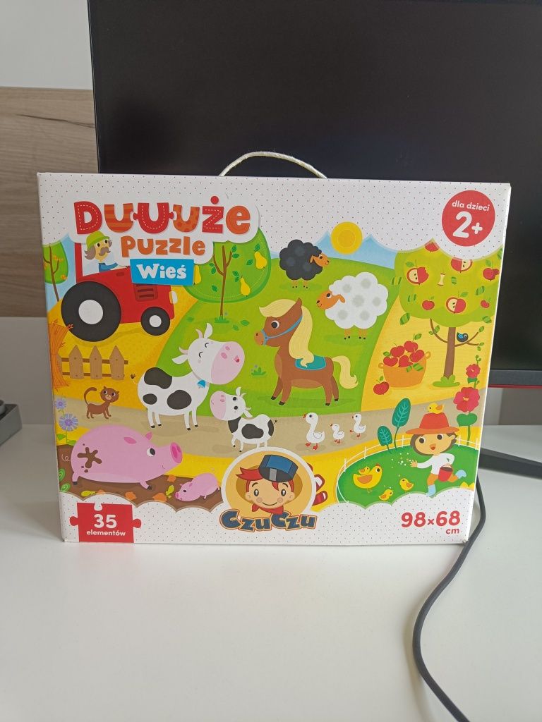 Duże puzzle Farma Czuczu