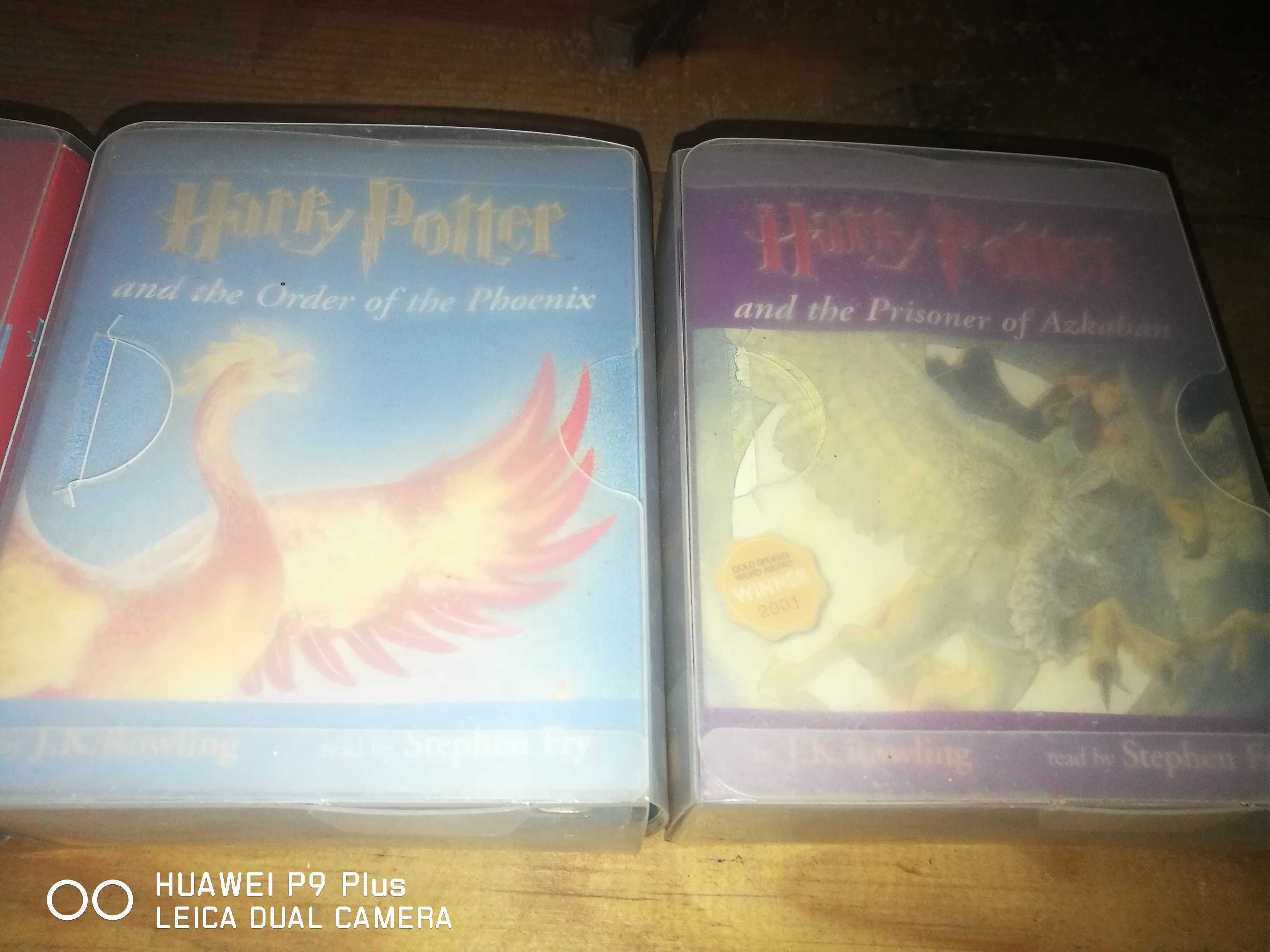 Harry Potter - áudio books em cassete áudio e em CD (colecionadores)