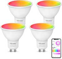 4 x Żarówka DiCUNO LED GU10 RGB RGBWC Smart WiFi