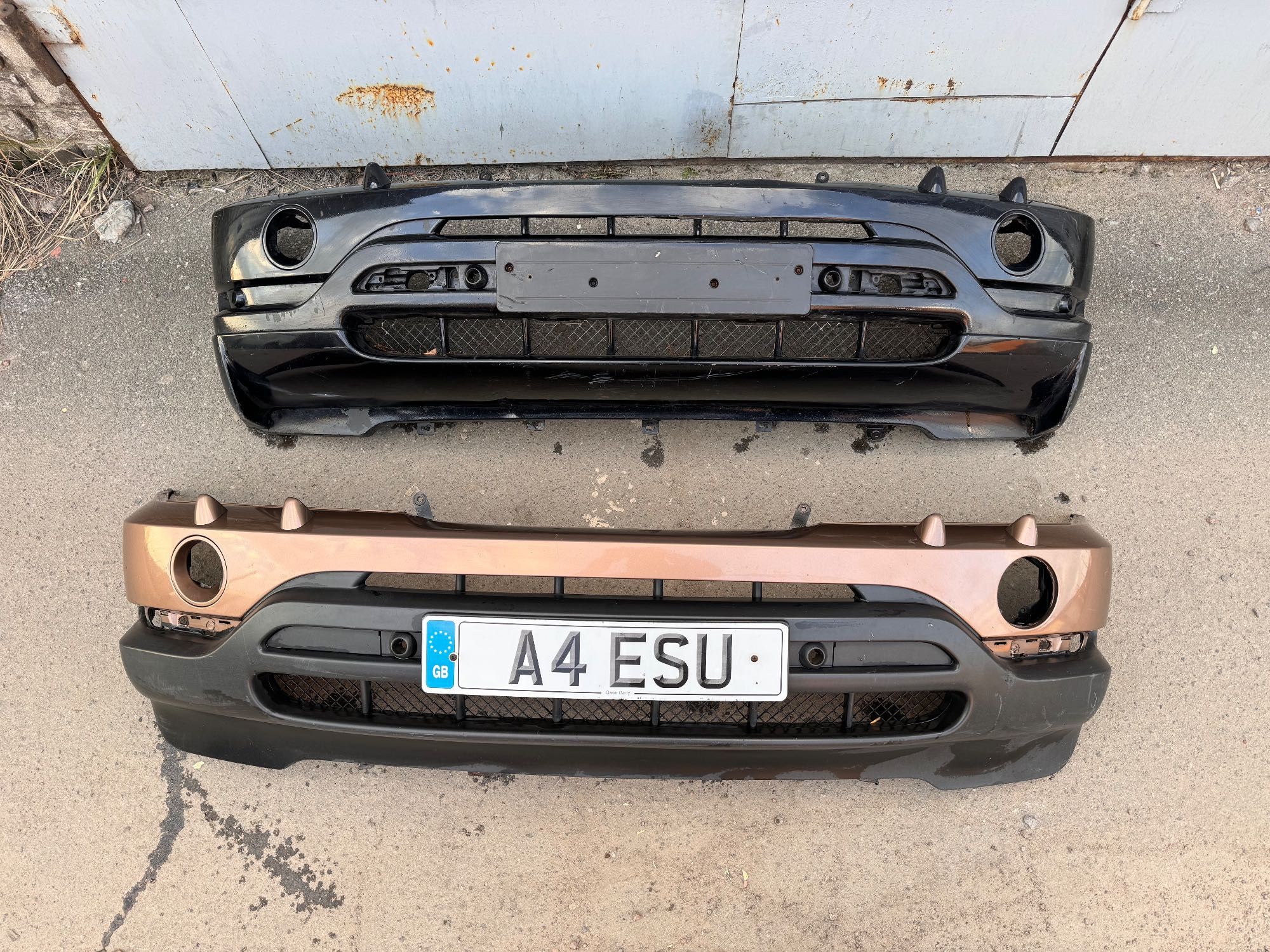 Передній бампер дорестайлінг BMW X5 E53