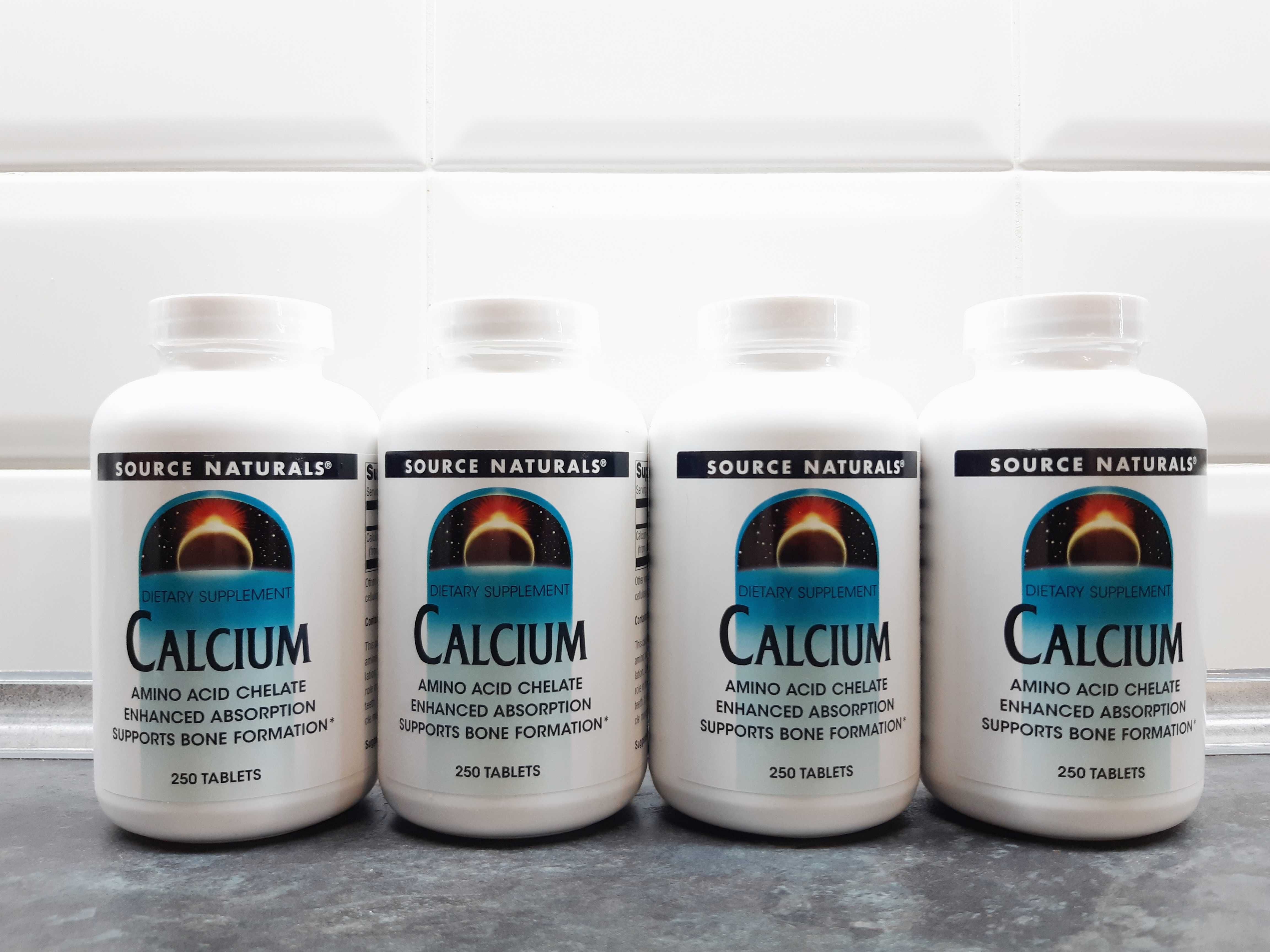 Source Naturals, Calcium Chelate 200 мг (250 таб.), кальций хелат
