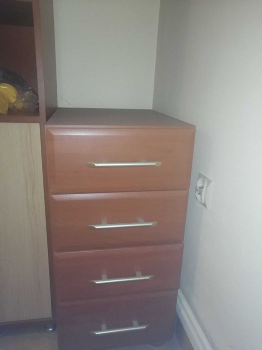 Komplet: Regał, szafka, biurko