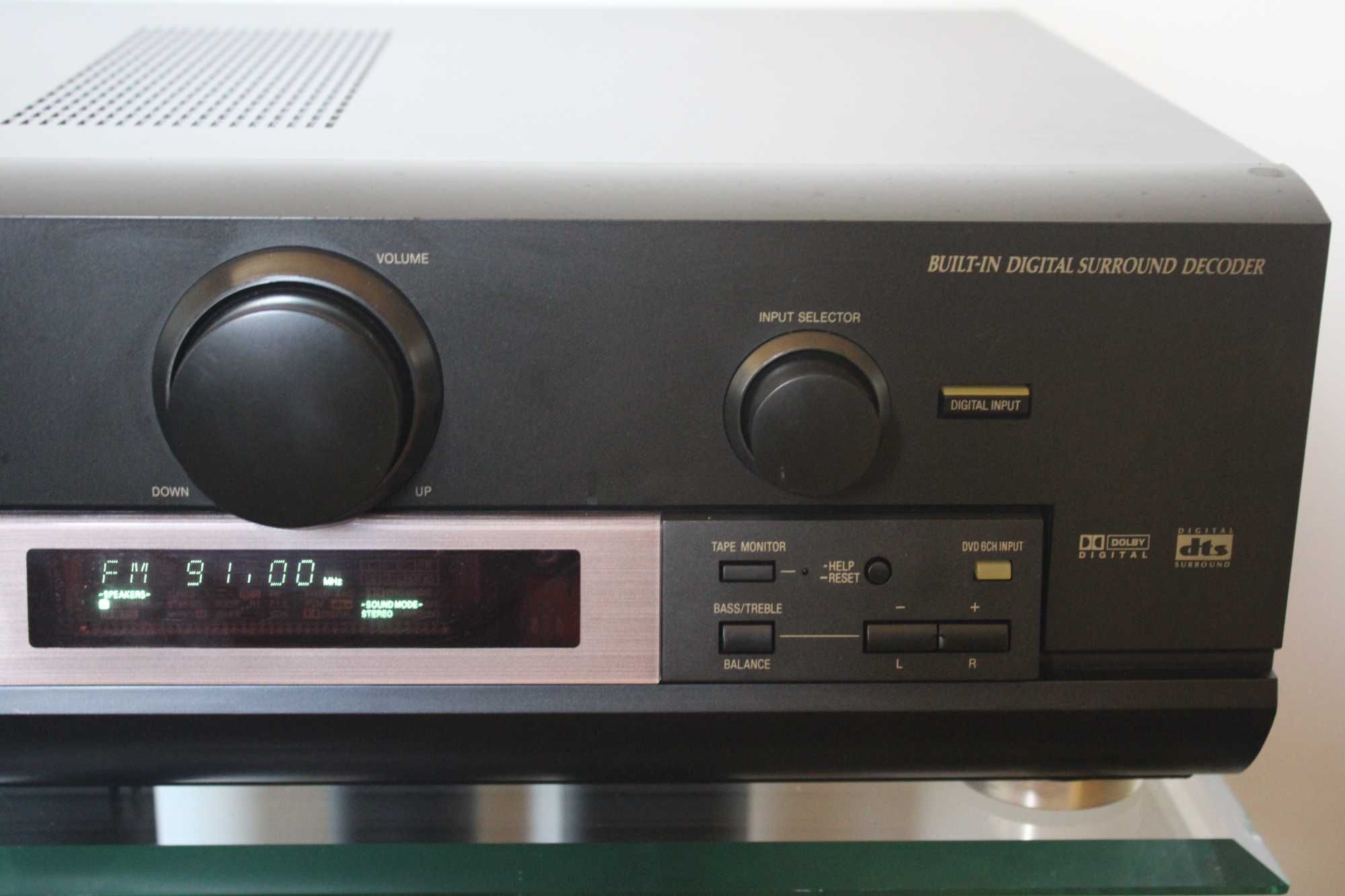 Amplituner TECHNICS SA-DX950 z oryginalnym pilotem