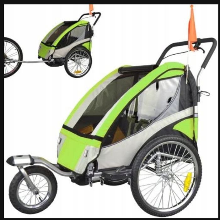 Przyczepka rowerowa jogger niekompletny