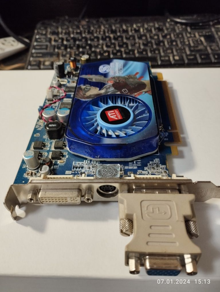 Видеокарта PCI-E ATI Sapphire HD3650 ,512 mb