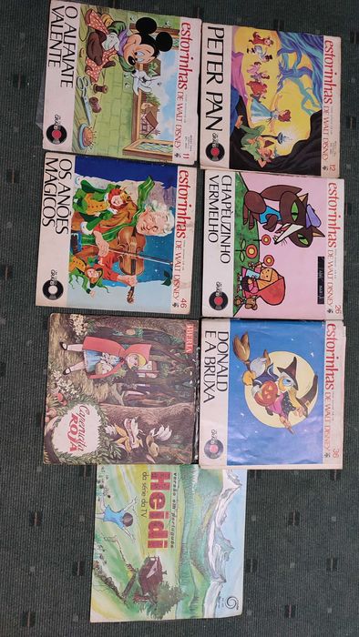 7 Discos Infantis antigos