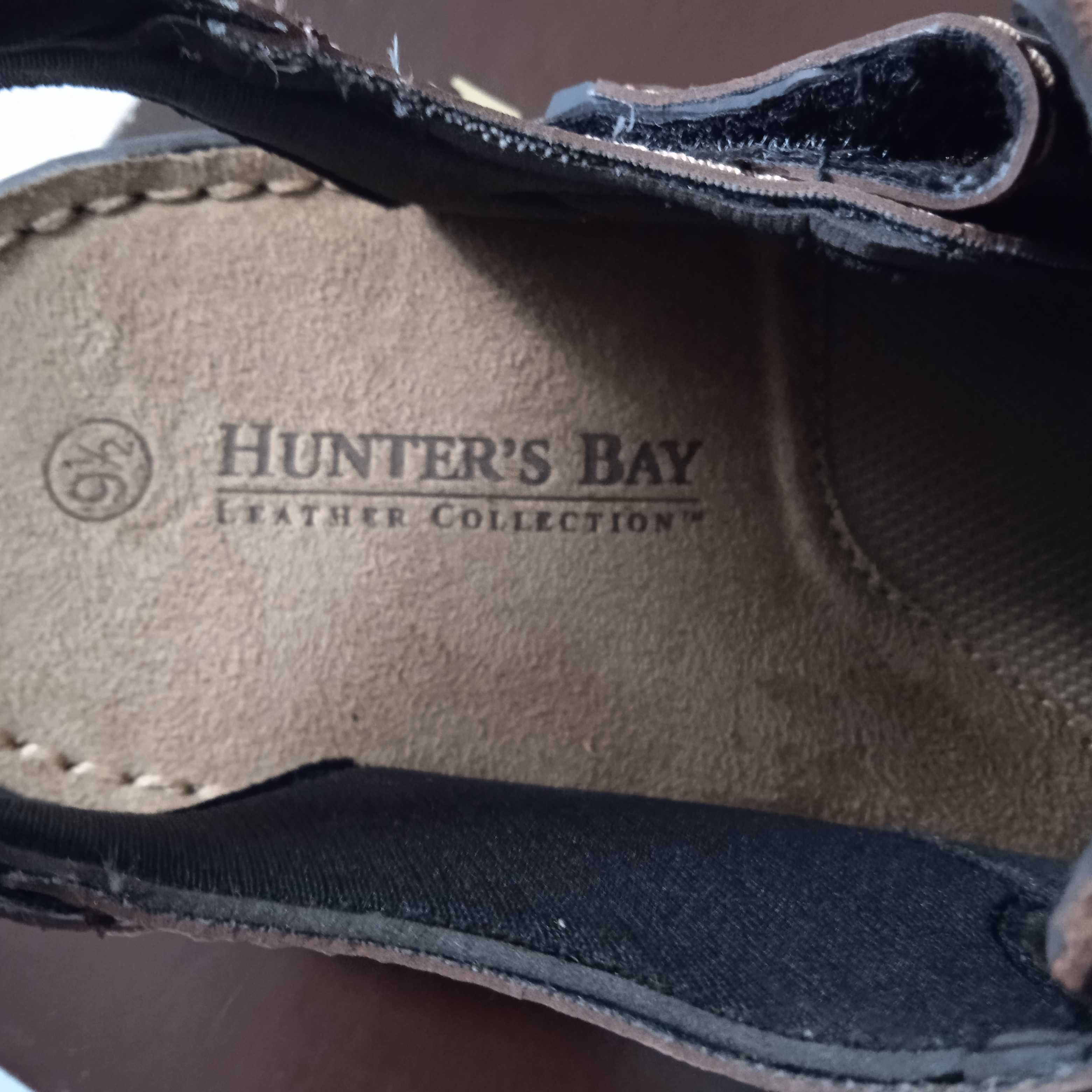 Hunter's Bay Sandały Buty Nowe skórzane brązowe