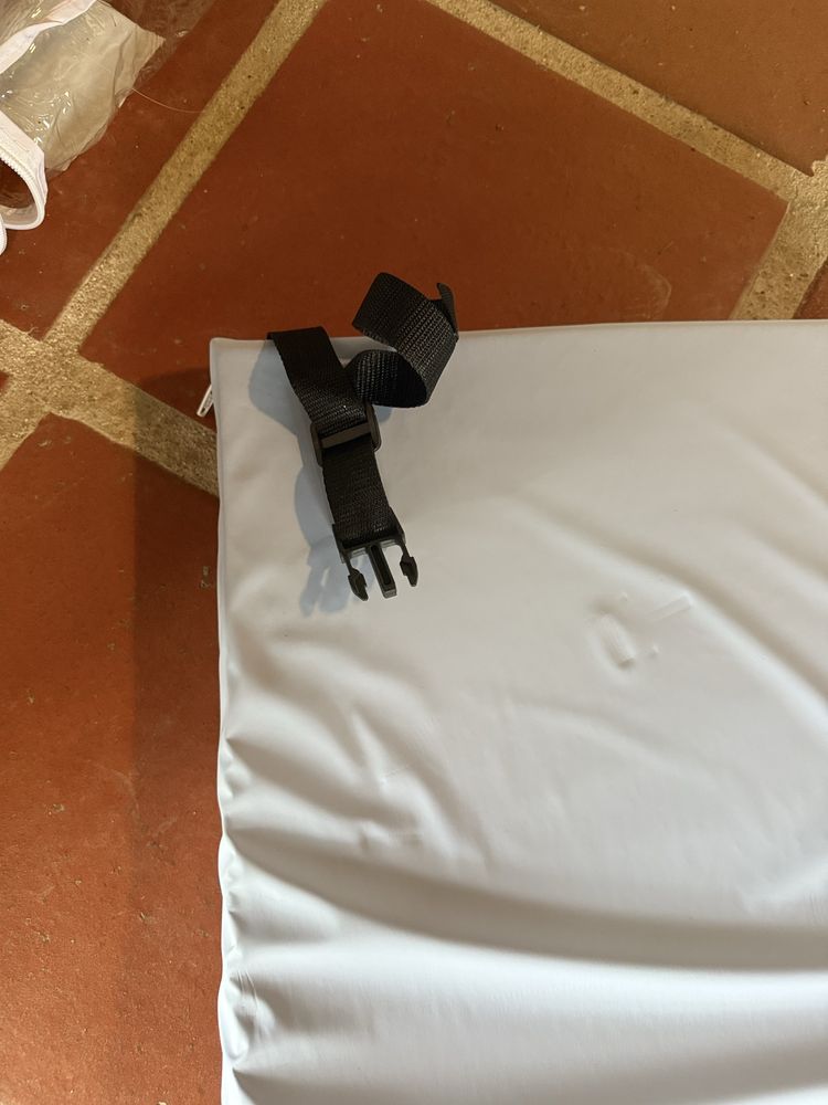 2 Protetores Almofadados Cama Barras Geriatrica