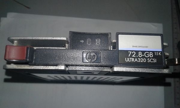 Жесткий диск HP 72.8GB SCSI 15K Ultra320 3.5" LFF HDD 289243-001