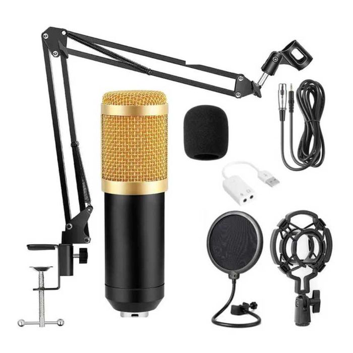 Microfone Profissional Completo - NOVOS
