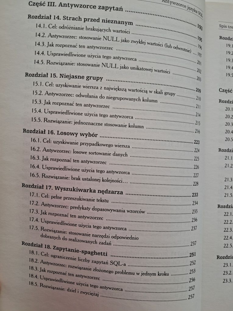 Antywzorzec języka SQL Bill Karwin