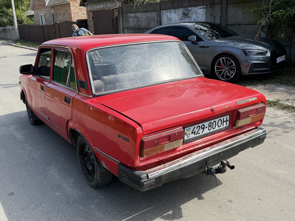 Ваз 2107 на ходу