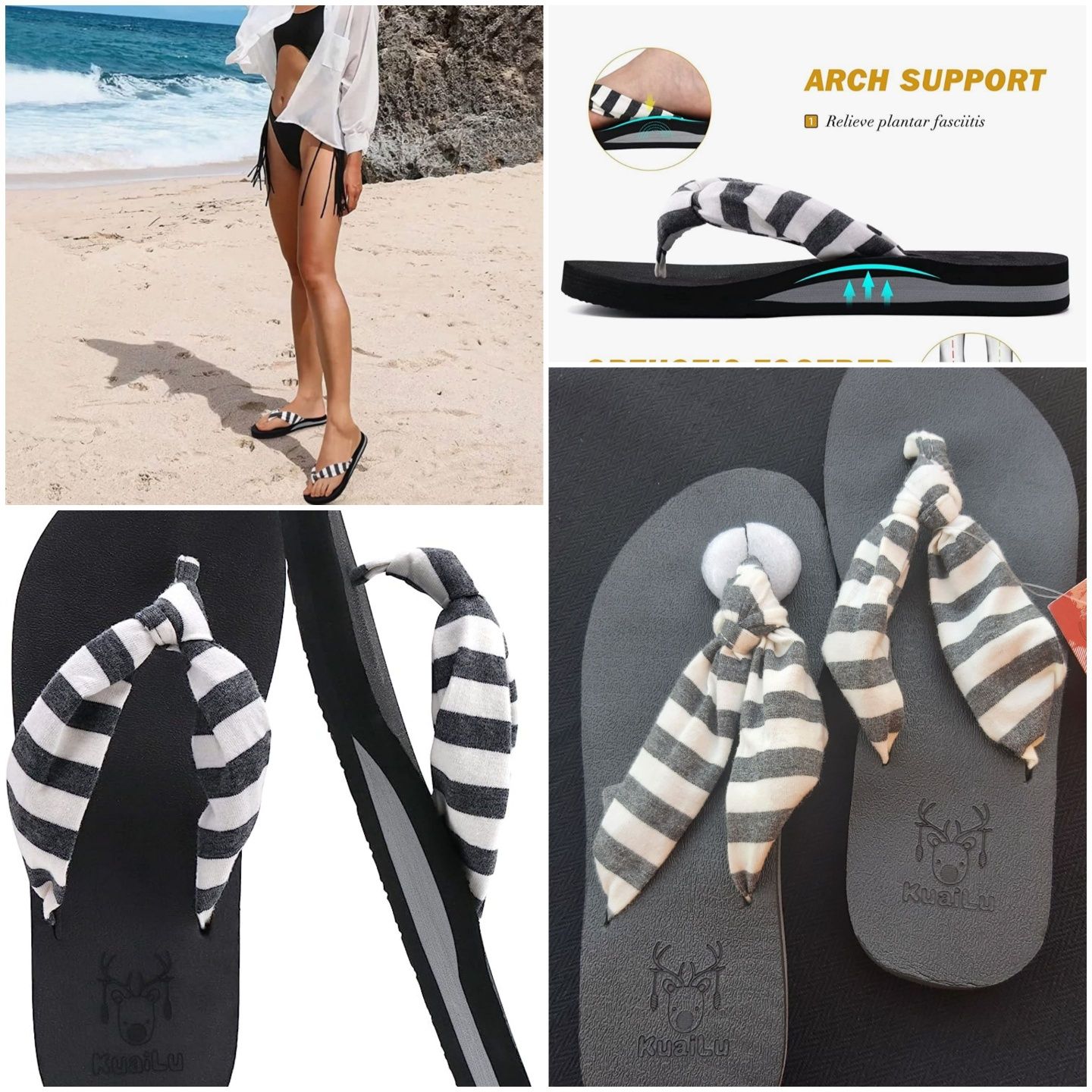 Nowe klapki plażowe Flip Flops 39  Kuailu