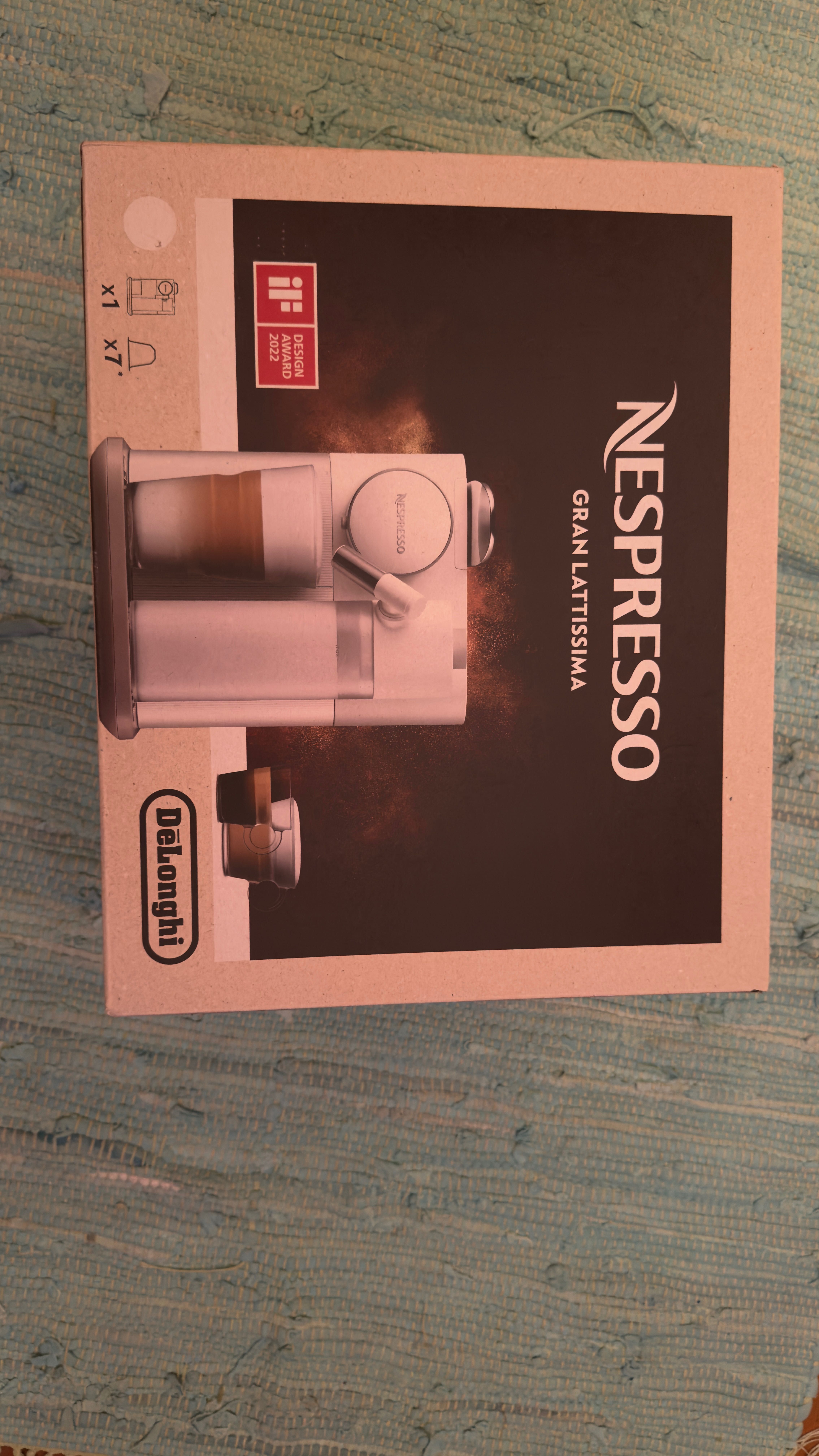 Delonghi grand lattissima Nespresso