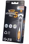 BIC maszynka do golenia Hybrid 5 Flex - zestaw 1 rączka 2 wkłady