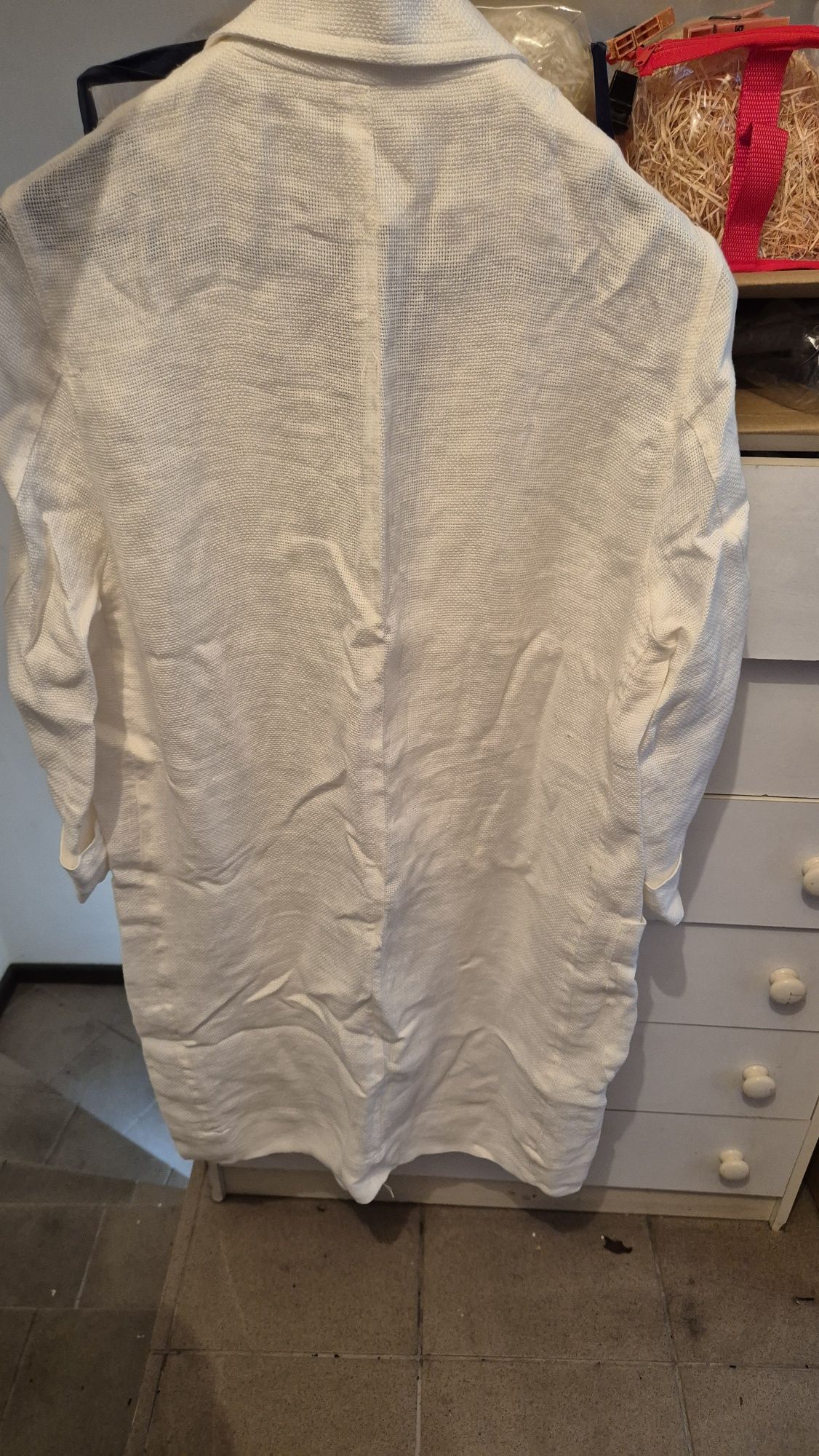 Żakiet lniany Zara XS