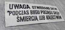 Tabliczka z wagonu kolejowego ORYGINAŁ - Rzadkość