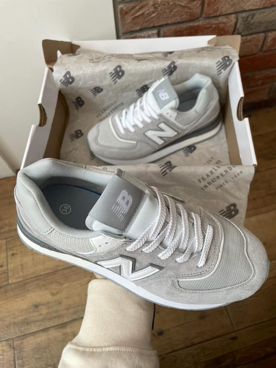 Жіночі кросівки New Balance 574 New Balance 574 Legacy Light Grey