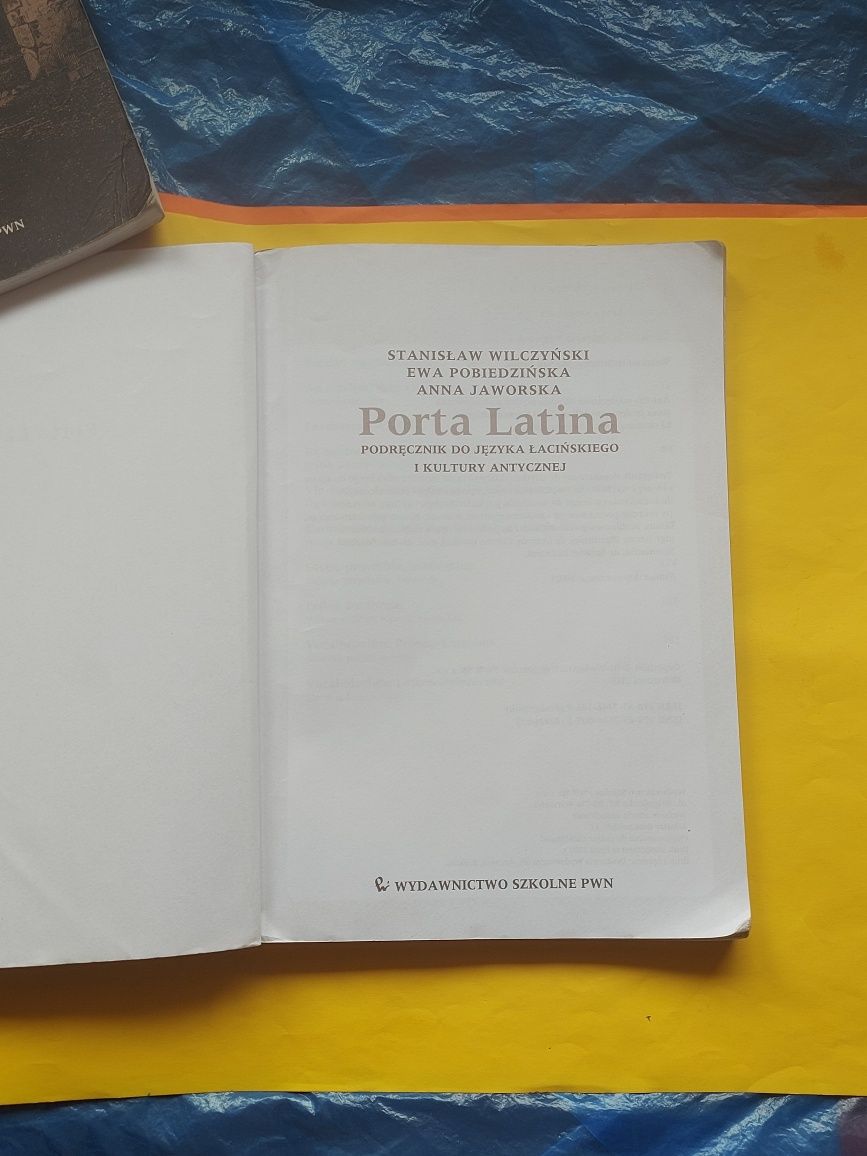 Książka Porta Latina podręcznik łacina 2005rok