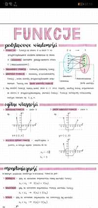 Notatki matura matematyka podstawowa