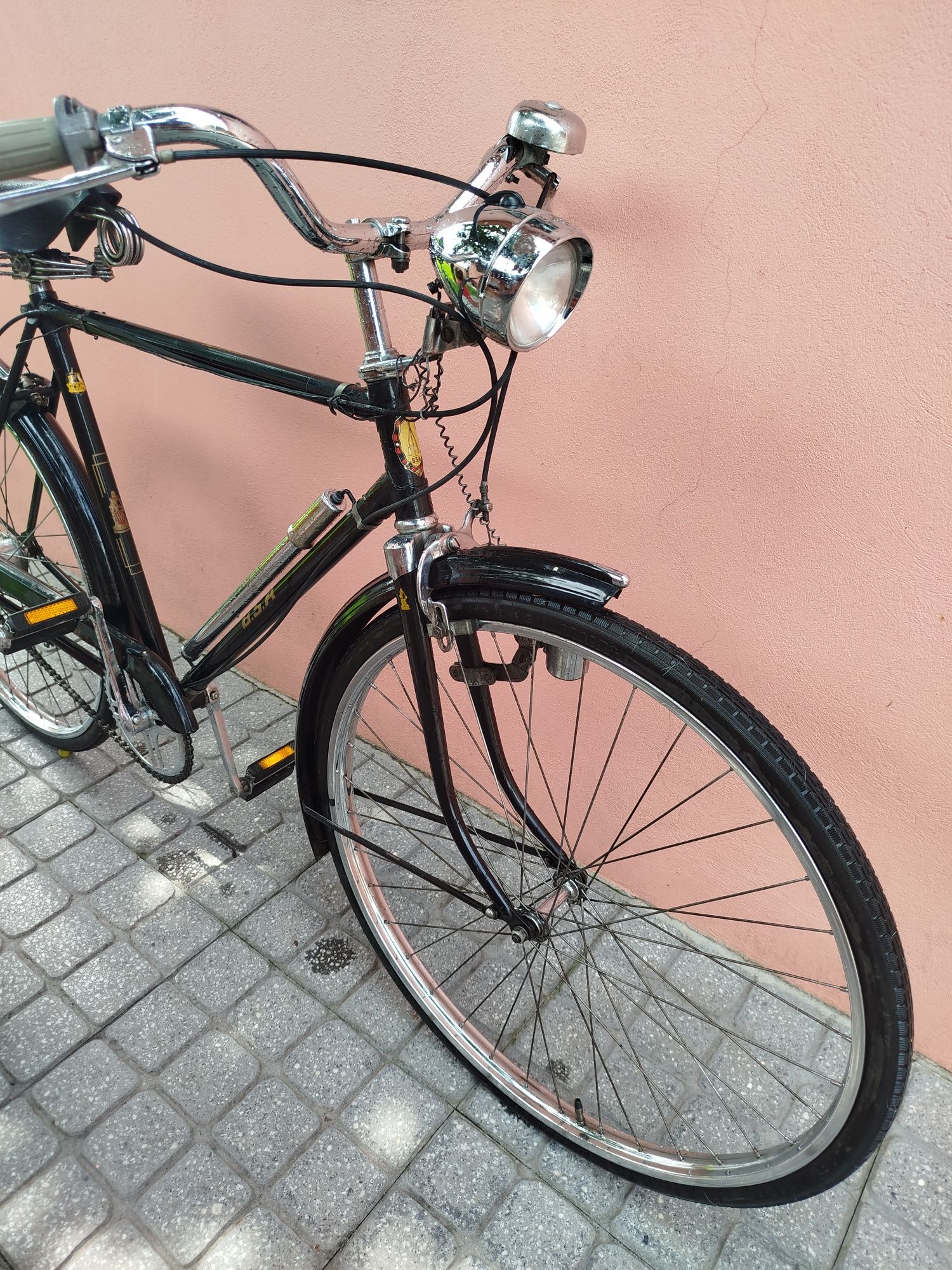 Bicicleta antiga pasteleira inglesa - BSA 01/1976