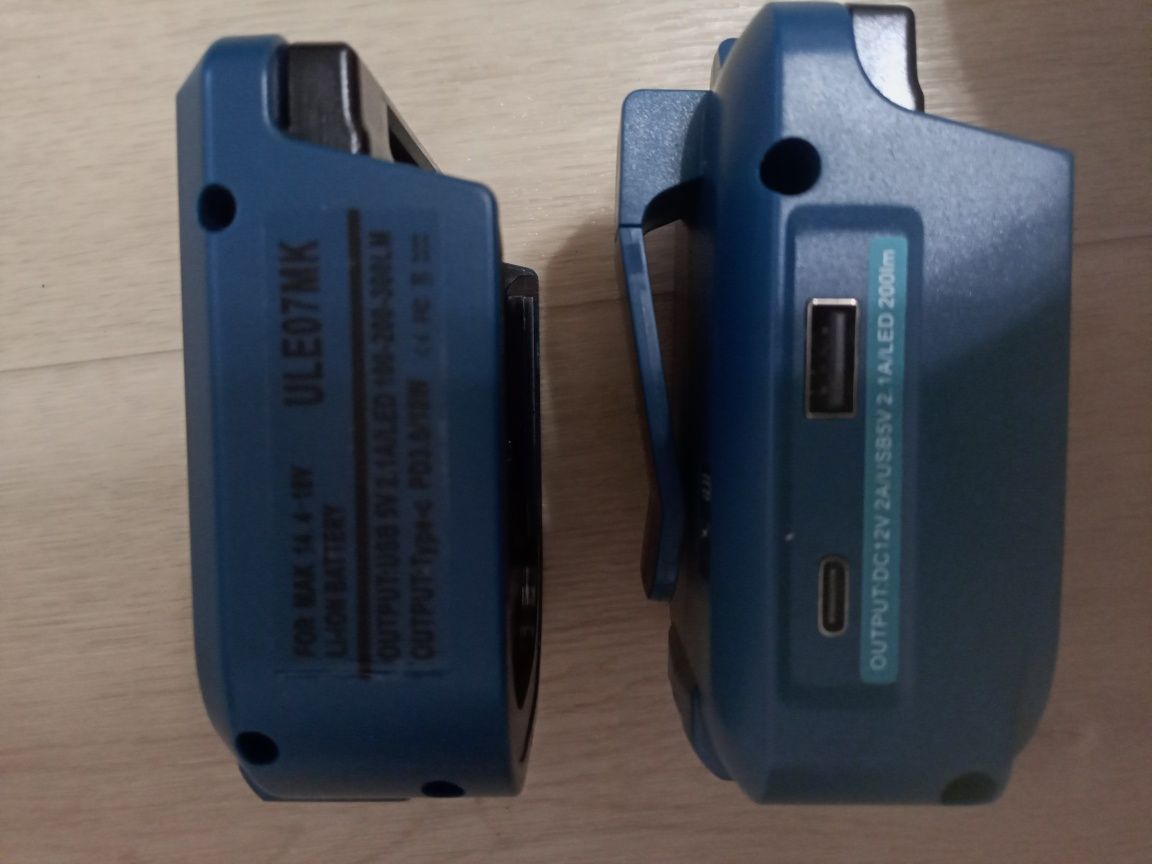 Makita адаптер ліхтар,usb,12 v