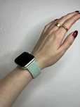 Pasek miętowy  LUNA do Apple Watch 3 / 4 / 5 / 6 / 7 / 8 / SE