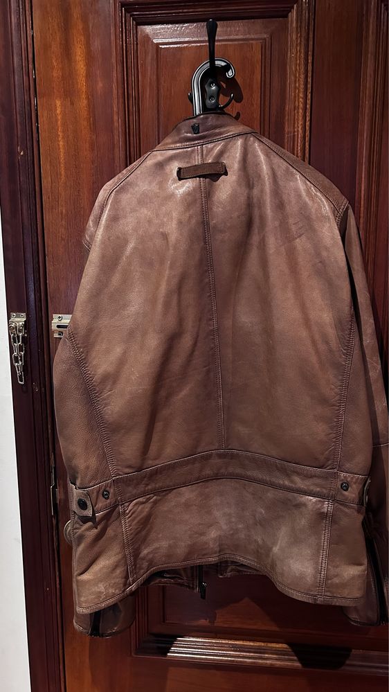 Casaco pele Massimo Dutti