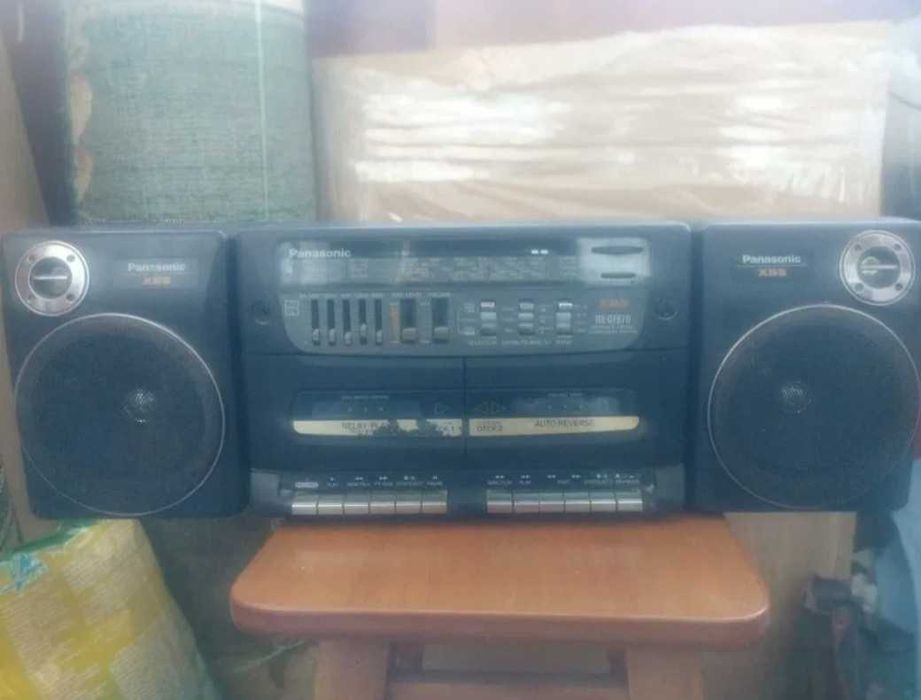 Магнітофон SONY CFS-B5S та 2х касетний Panasonic XBS RX-CT870