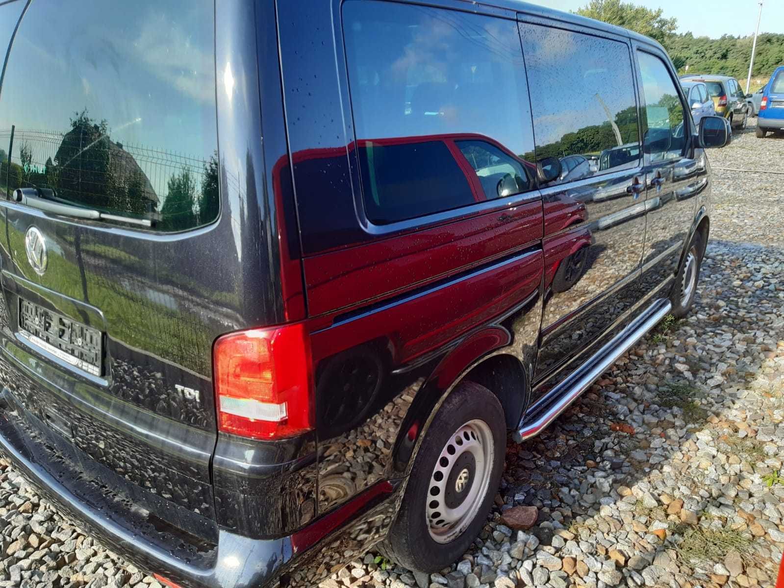 rury, zabezpieczenie progowe Volkswagen T5