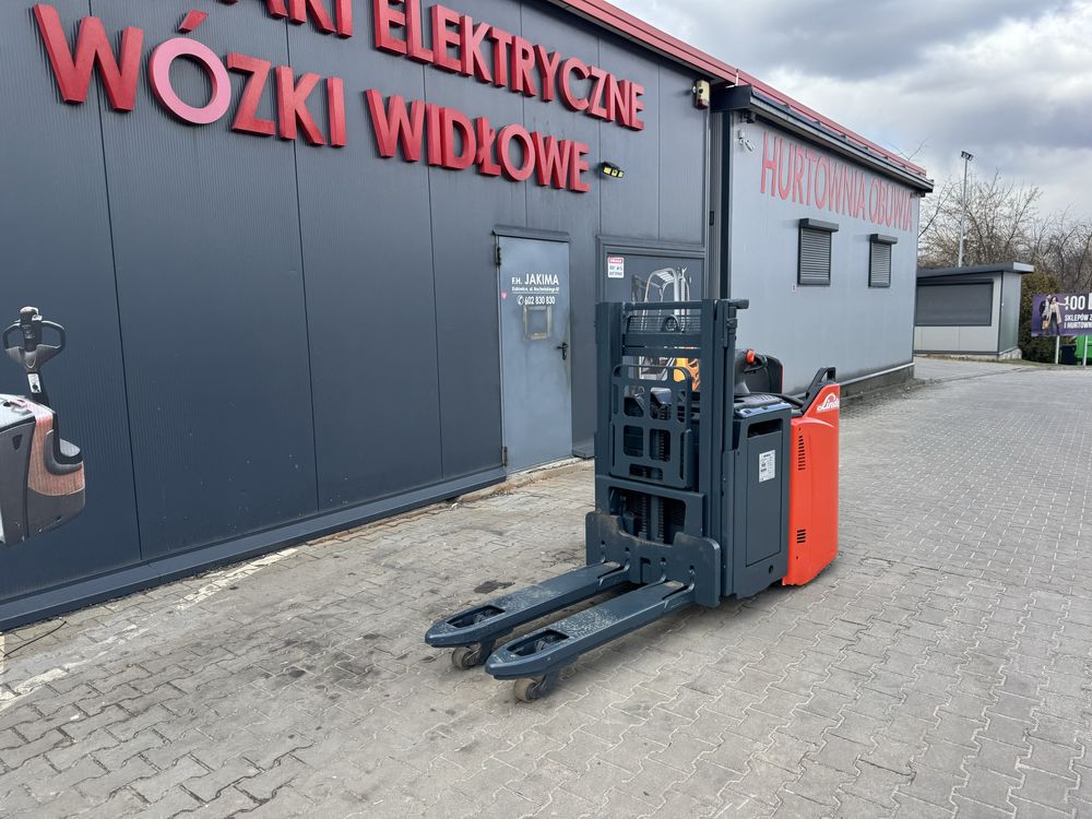 Paleciak elektryczny Linde 2019 r 1200 kg 210 cm Linde D 12 Sp wózek
