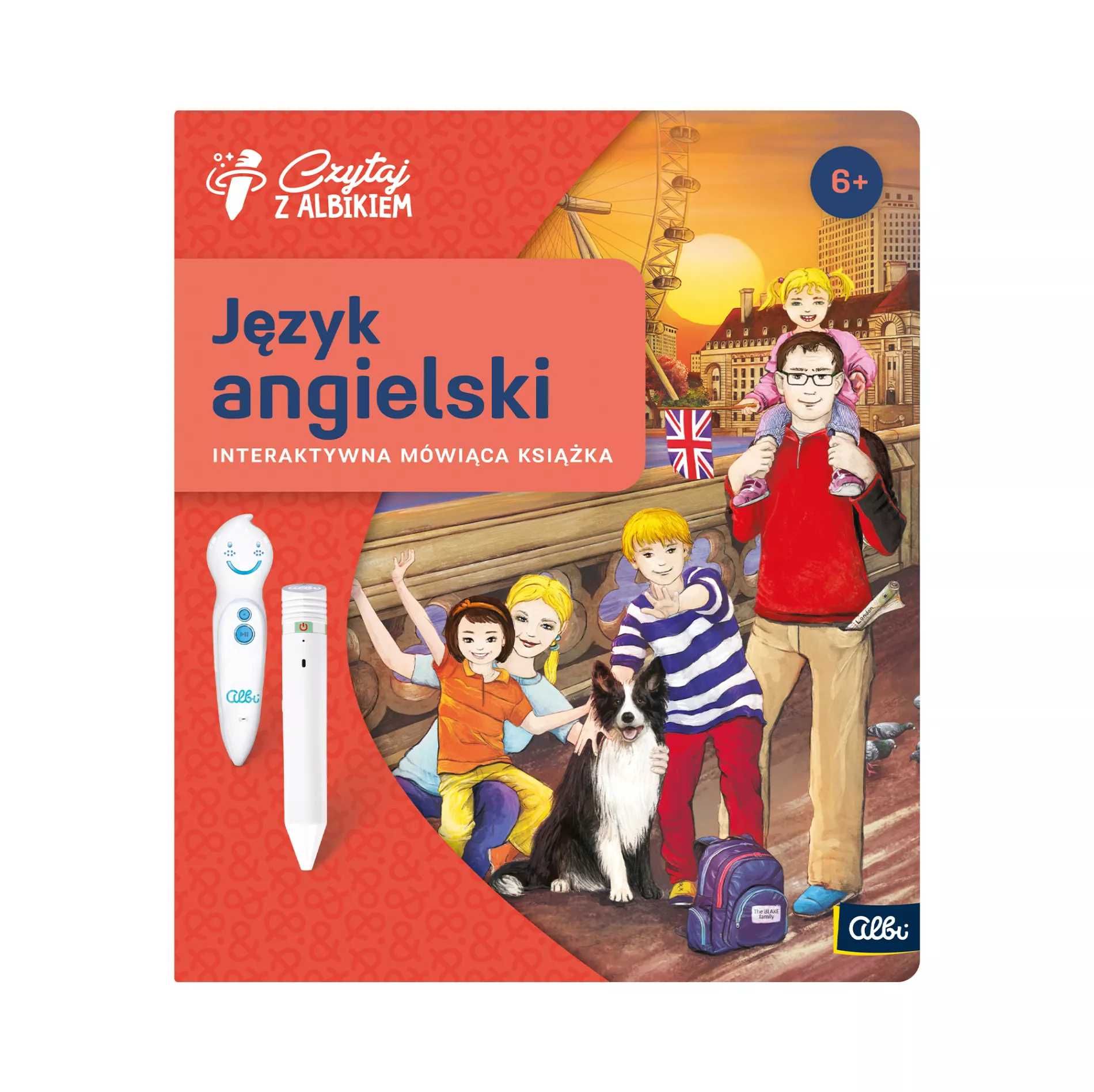 Czytaj z Albikiem Książka Język Angielski Interaktywna Książka Mówiąca