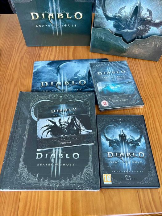 Diablo 3 e Diablo 3 Reaper of Souls Edição Colecionador