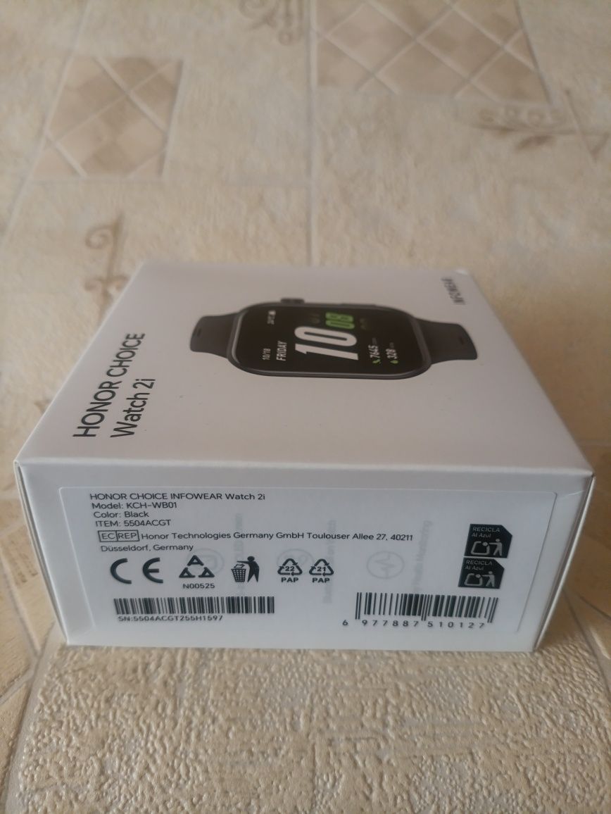 Шикарные смарт-часы - HONOR Choice Watch 2i + 3 ПОДАРКА!