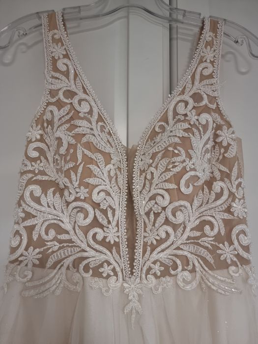 Suknia ślubna rozmiar 40 White lady