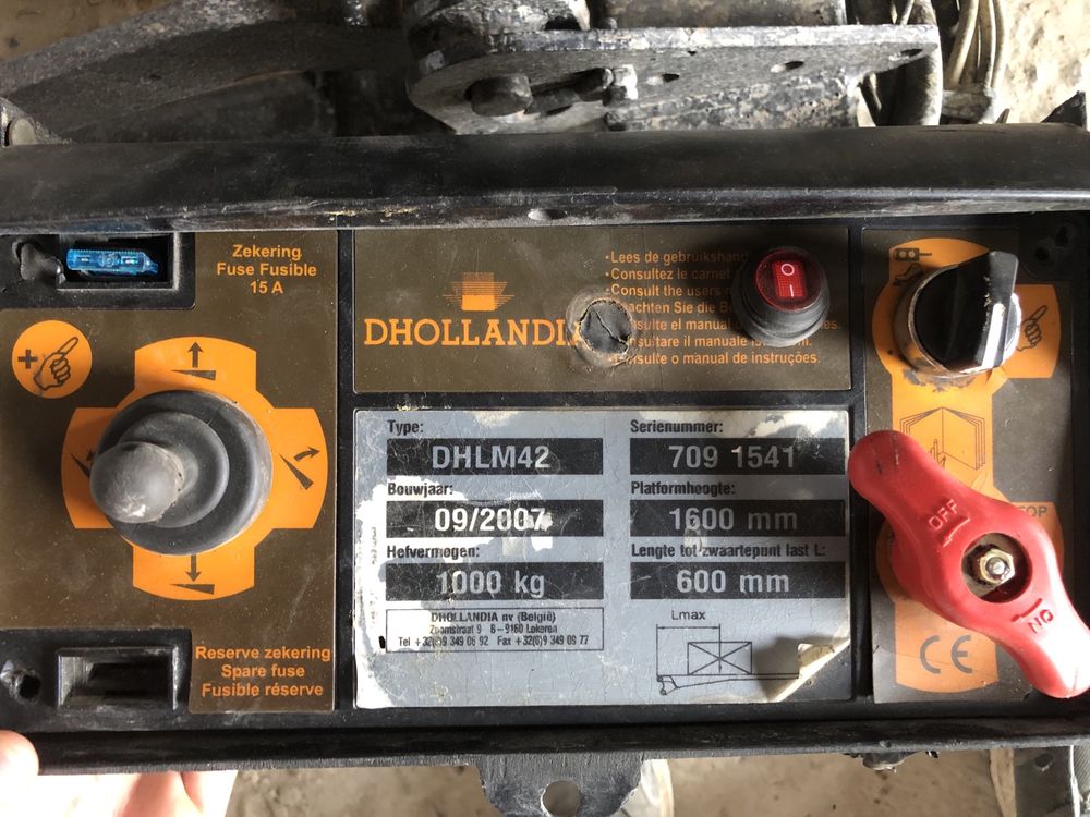 Winda DHOLLANDIA 1000 kg sprawna