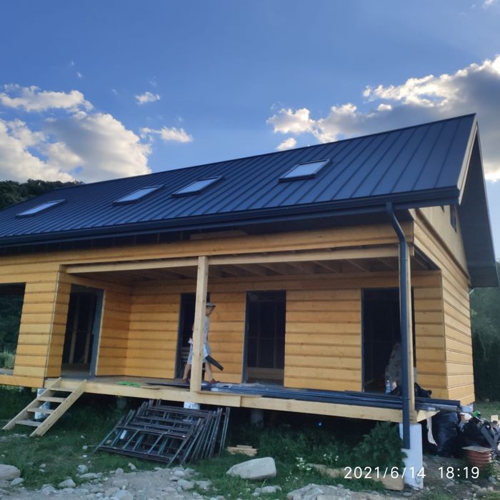 Dom drewniany całoroczny/letniskowy