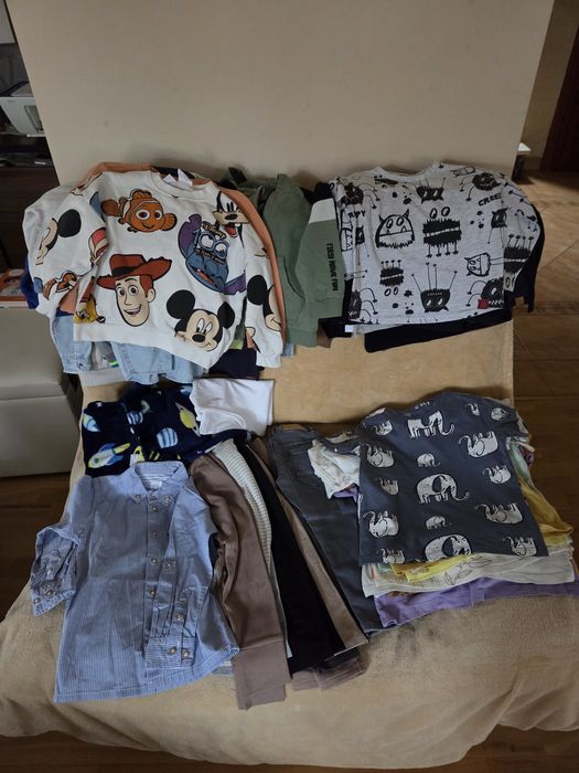 Zestaw 61 szt. Coccodrillo zara h&m cool club getry bluzy koszulki