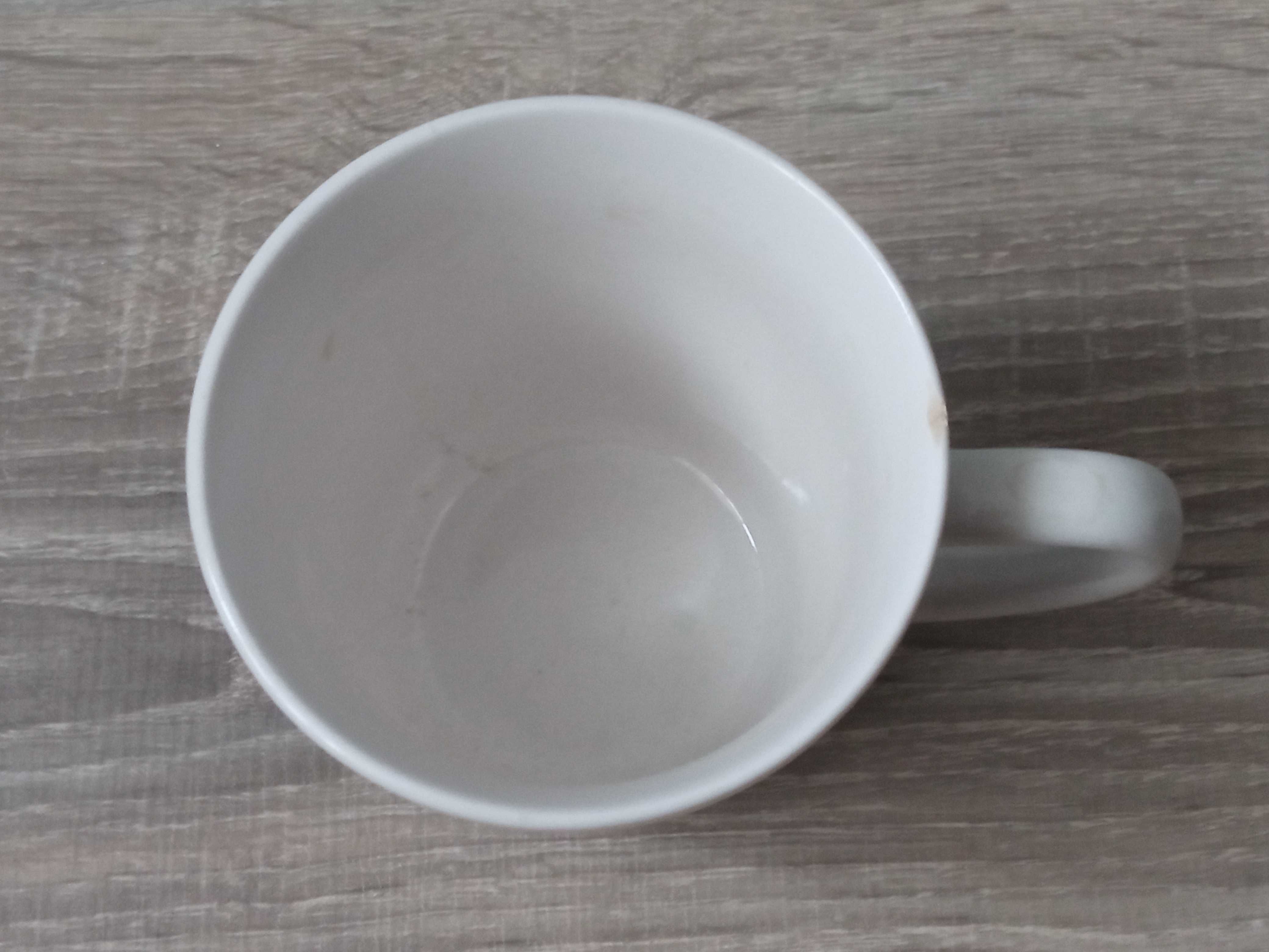 Zimowy kubek 250 ml z bałwanem 250 ml Wyszczerbiony