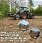 Mulczowanie frezowanie czyszczenie mulczer wycinka karczowanie