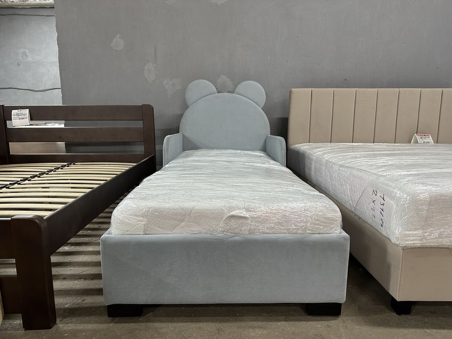 Ліжка нові з матрацами по низьким цінам! З вбудованим матрацом, матрац