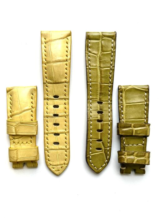 Ремешки из крокодила.