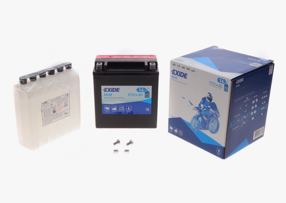 Акумулятор EXIDE мото великий вибір, Відправка по Украіні